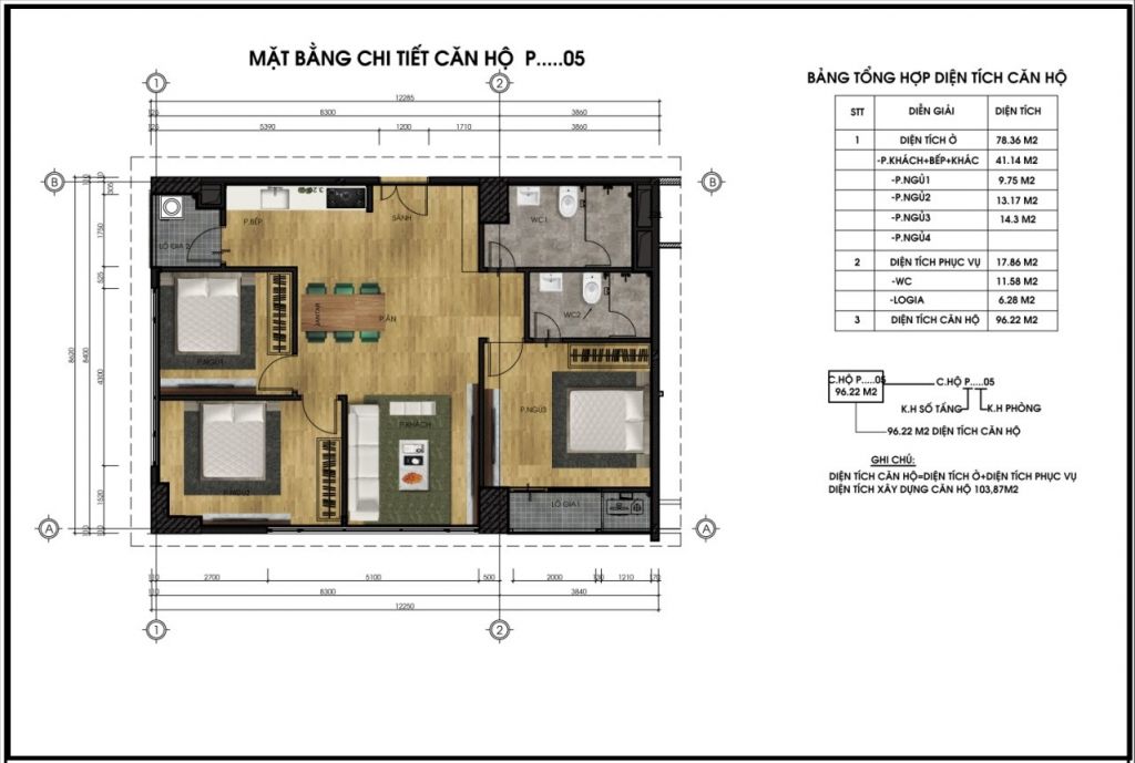 Chung cư CT5-CT6 Lê Đức Thọ