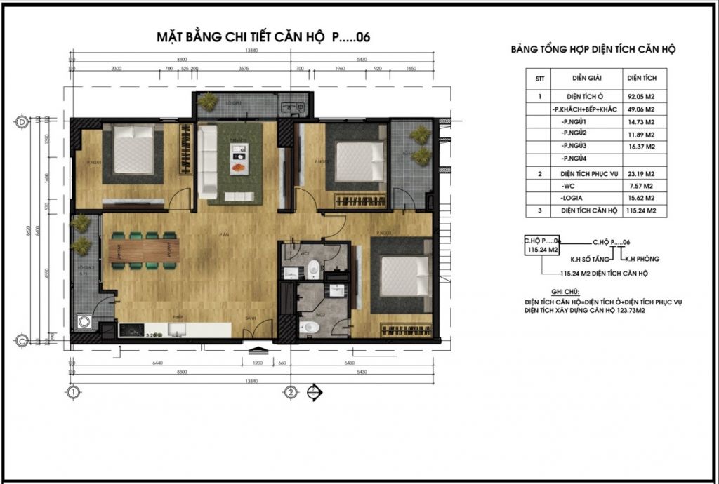 Chung cư CT5-CT6 Lê Đức Thọ
