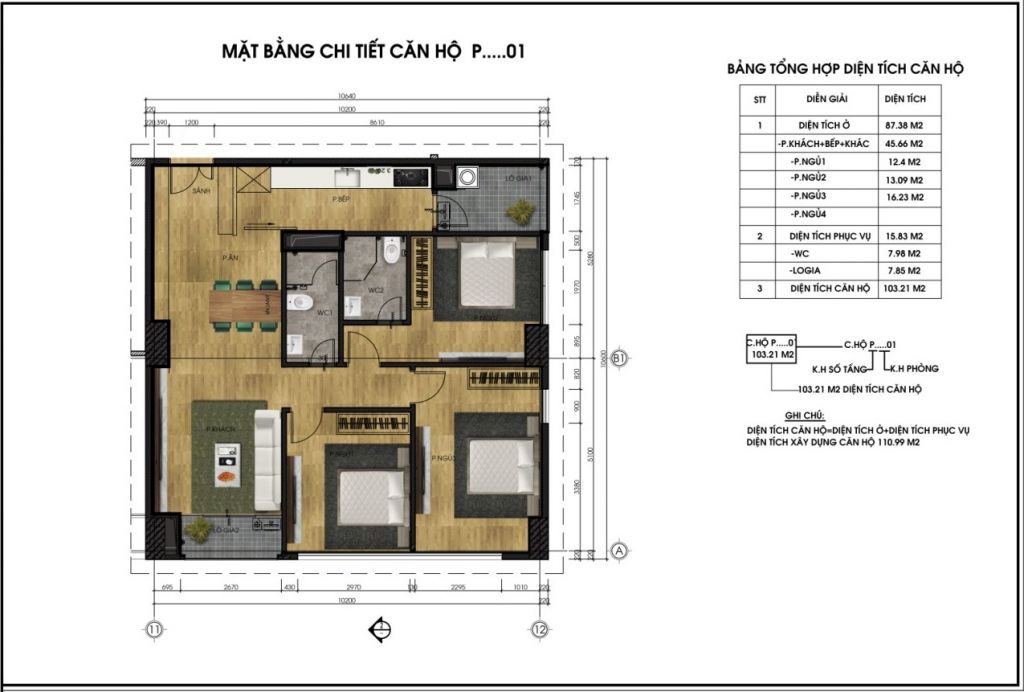 Chung cư CT5-CT6 Lê Đức Thọ