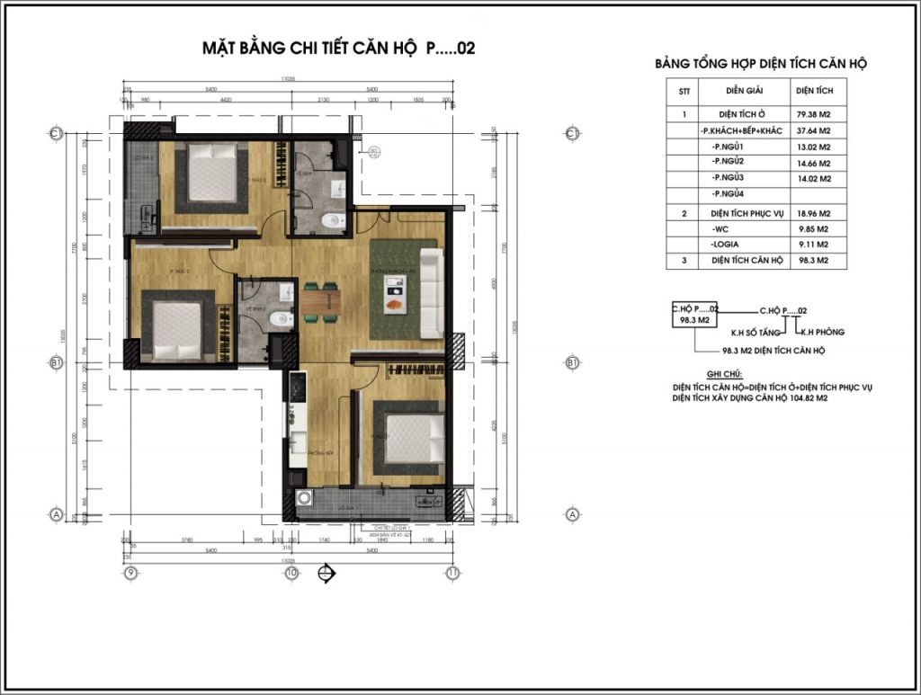 Chung cư CT5-CT6 Lê Đức Thọ