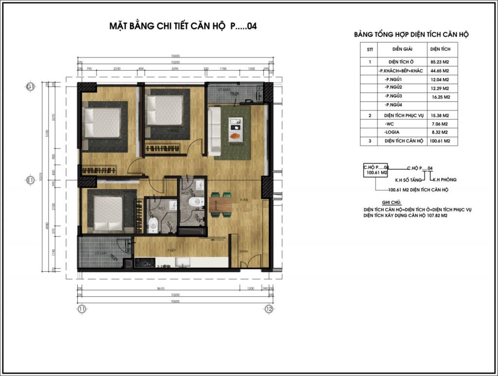 Chung cư CT5-CT6 Lê Đức Thọ
