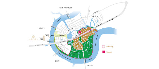 Khu căn hộ Sadora Apartment - Khu đô thị Sala