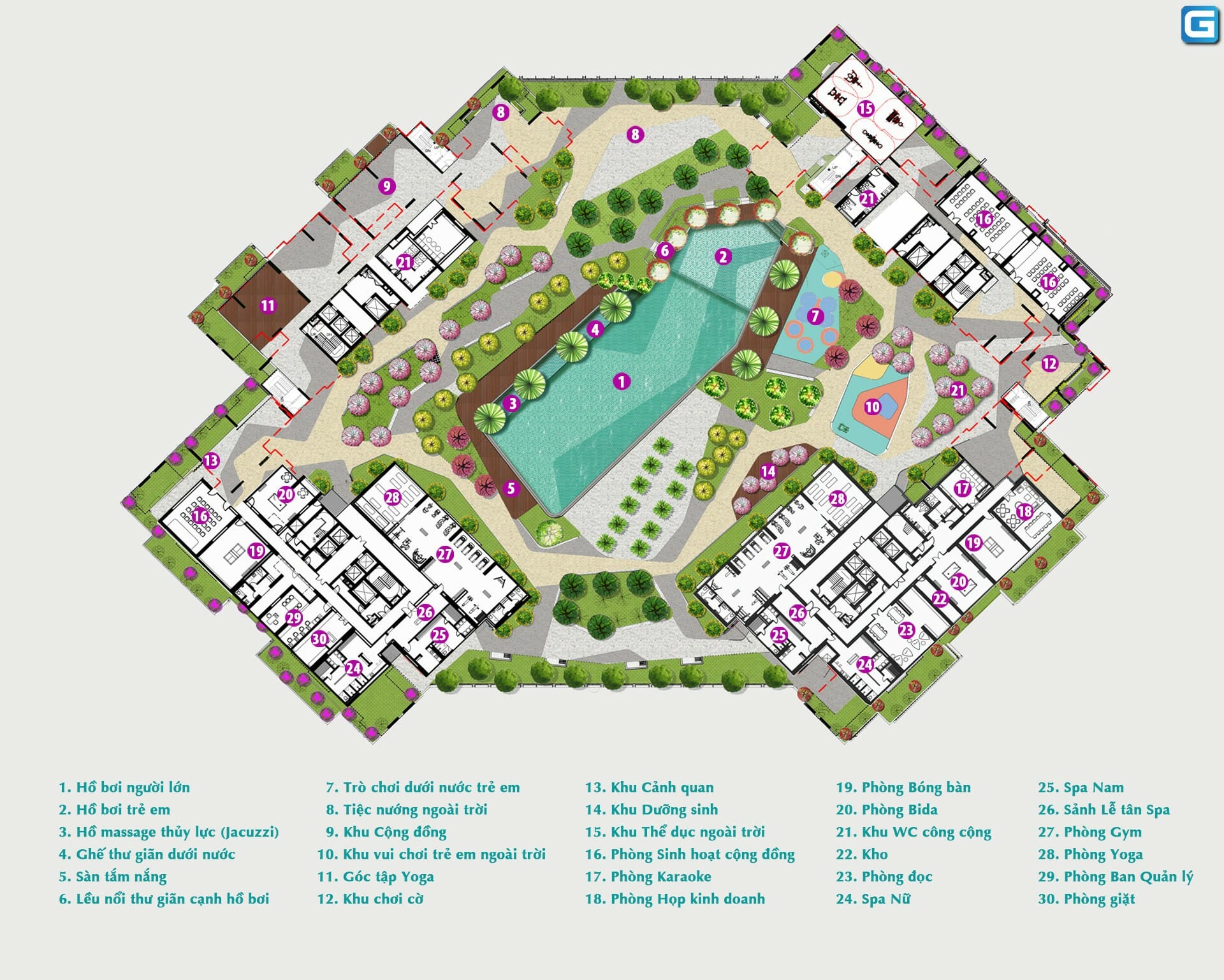 Khu căn hộ Sadora Apartment - Khu đô thị Sala