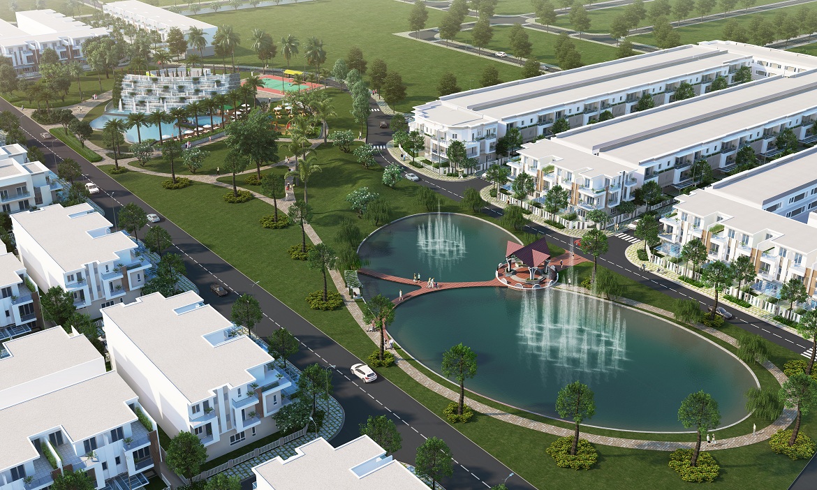 Nhà liền kề Melosa Garden