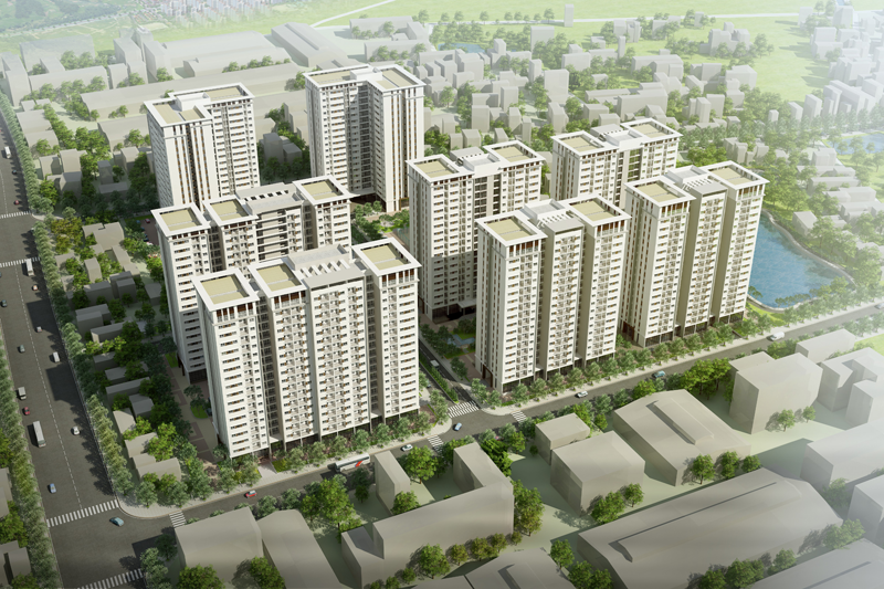 Nhà ở xã hội Phú Lãm (The Vesta)