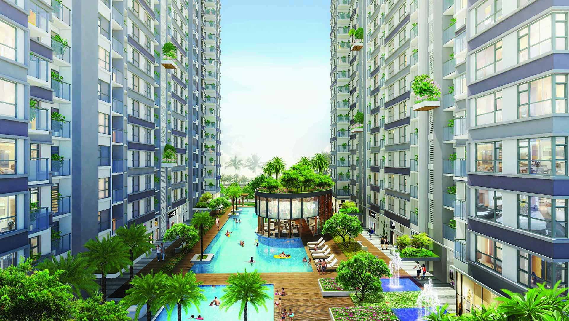 Khu căn hộ The Western Capital