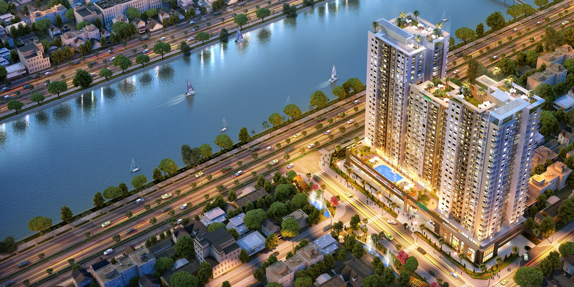 Khu căn hộ Viva Riverside