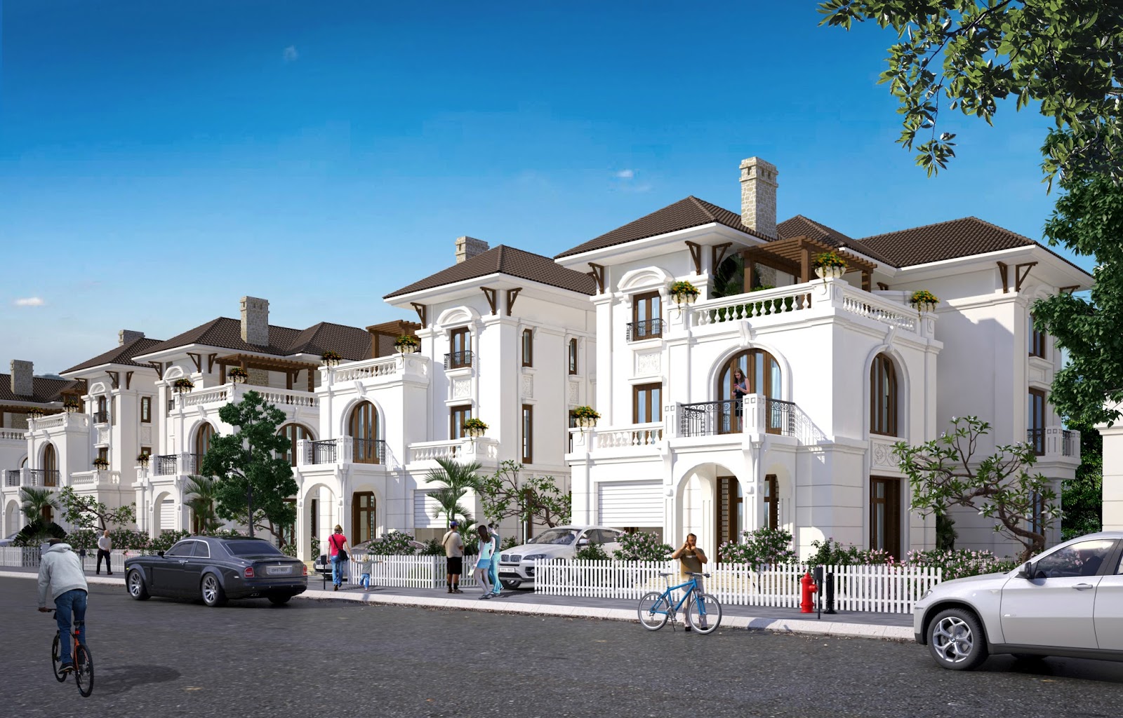 Khu nhà ở thấp tầng và biệt thự Embassy Garden - Khu đô thị Tây Hồ Tây - Starlake Hà Nội