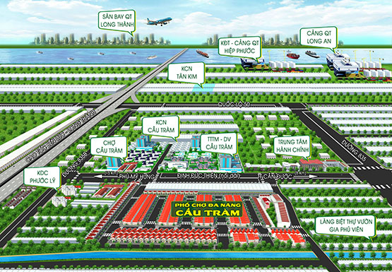 Phố chợ đa năng Cầu Tràm 2