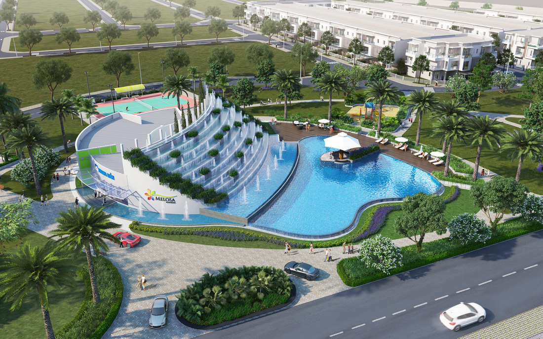 Nhà liền kề Melosa Garden