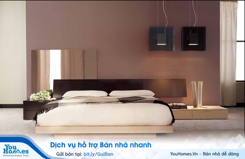 Cách đặt giường ngủ cho người mệnh Thủy vẫn tuân theo các quy luật tương sinh ngũ hành.